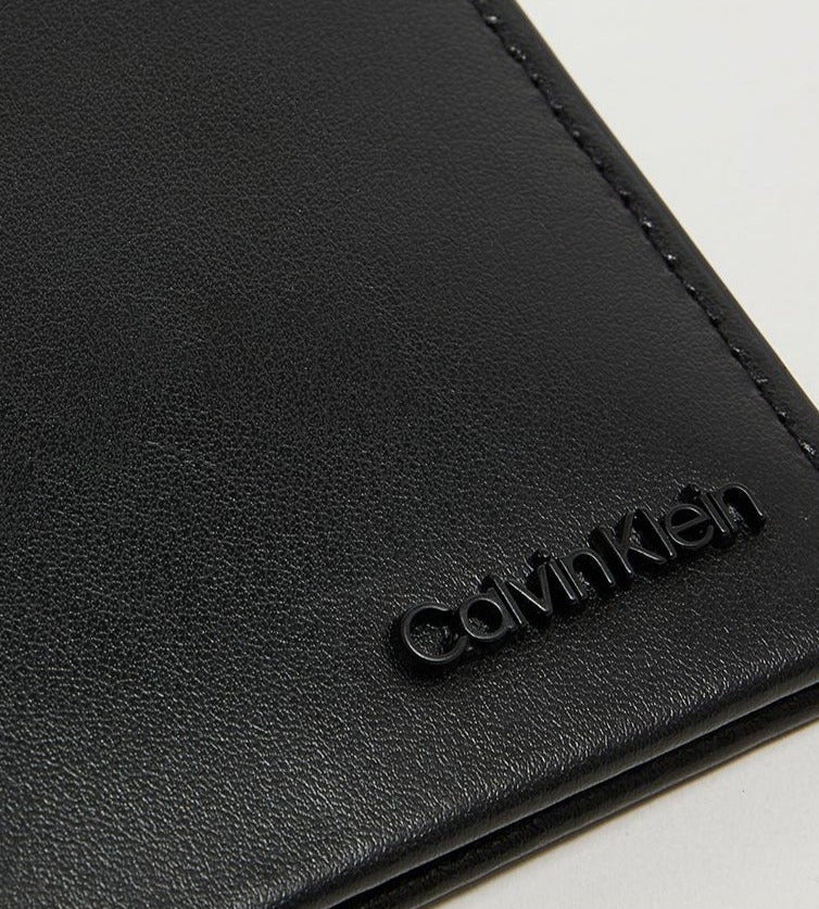 CK Black Leather Wallet For Men #32