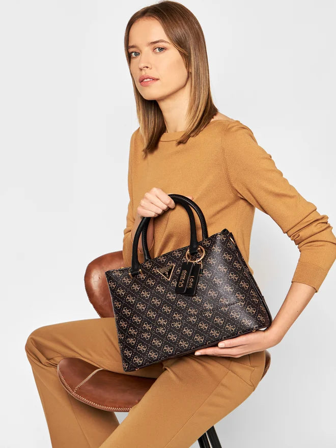 GUESS Classic Monogram Handbag For Women #144