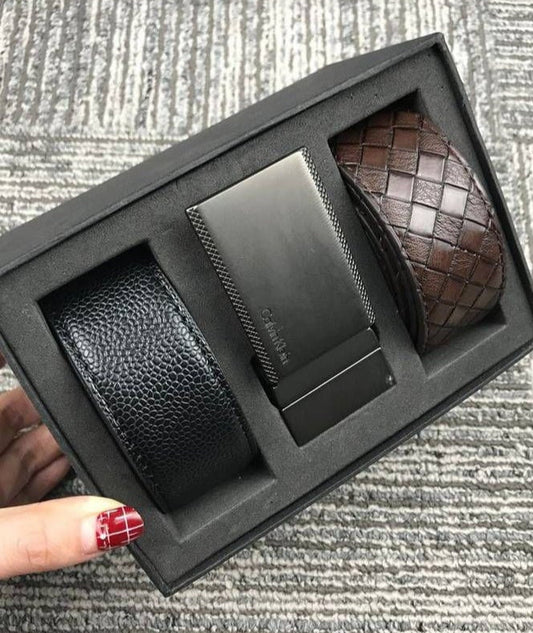 CK Leather Belt Set For Men 6#