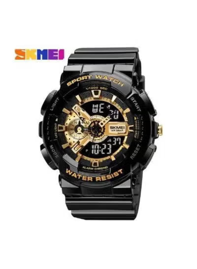 SKMEI 1688 Multi‑Function Analog Digital Sports Watch – Alarm, Stopwatch & Full Calendar