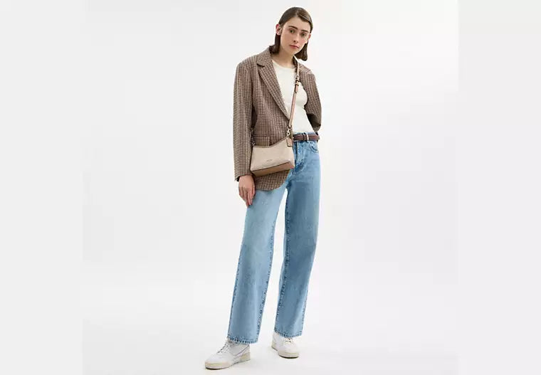 Coach Laurel Small Shoulder Bag in Signature Canvas – CBH15 #50