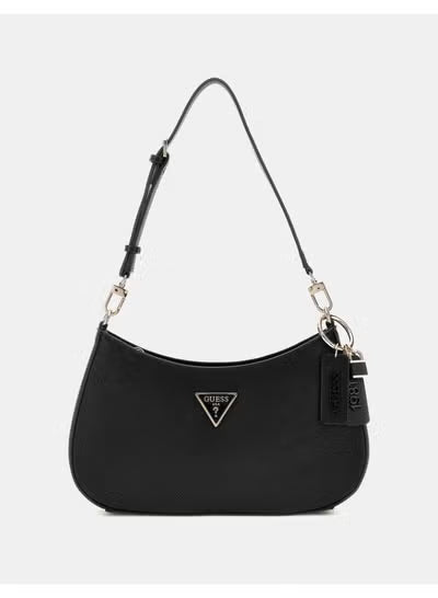 GUESS Noelle Saffiano Shoulder Bag for Women – Black#13