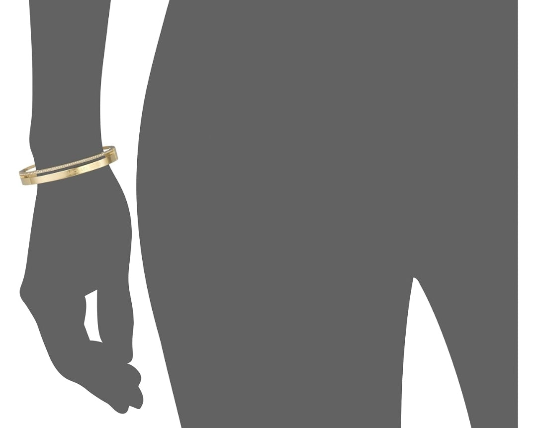 Michael Kors Women's Double-Row Bangle Bracelet – Gold Tone#06