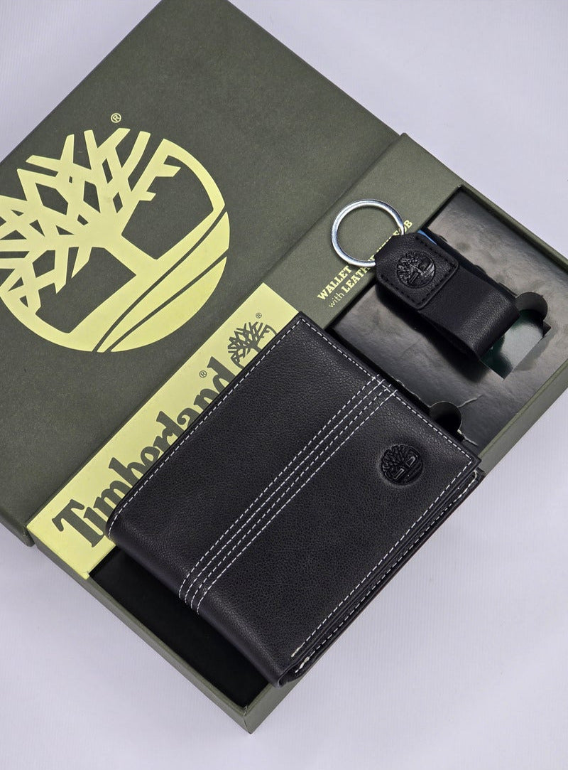 TL Wallet-Keychain Set For Men #2