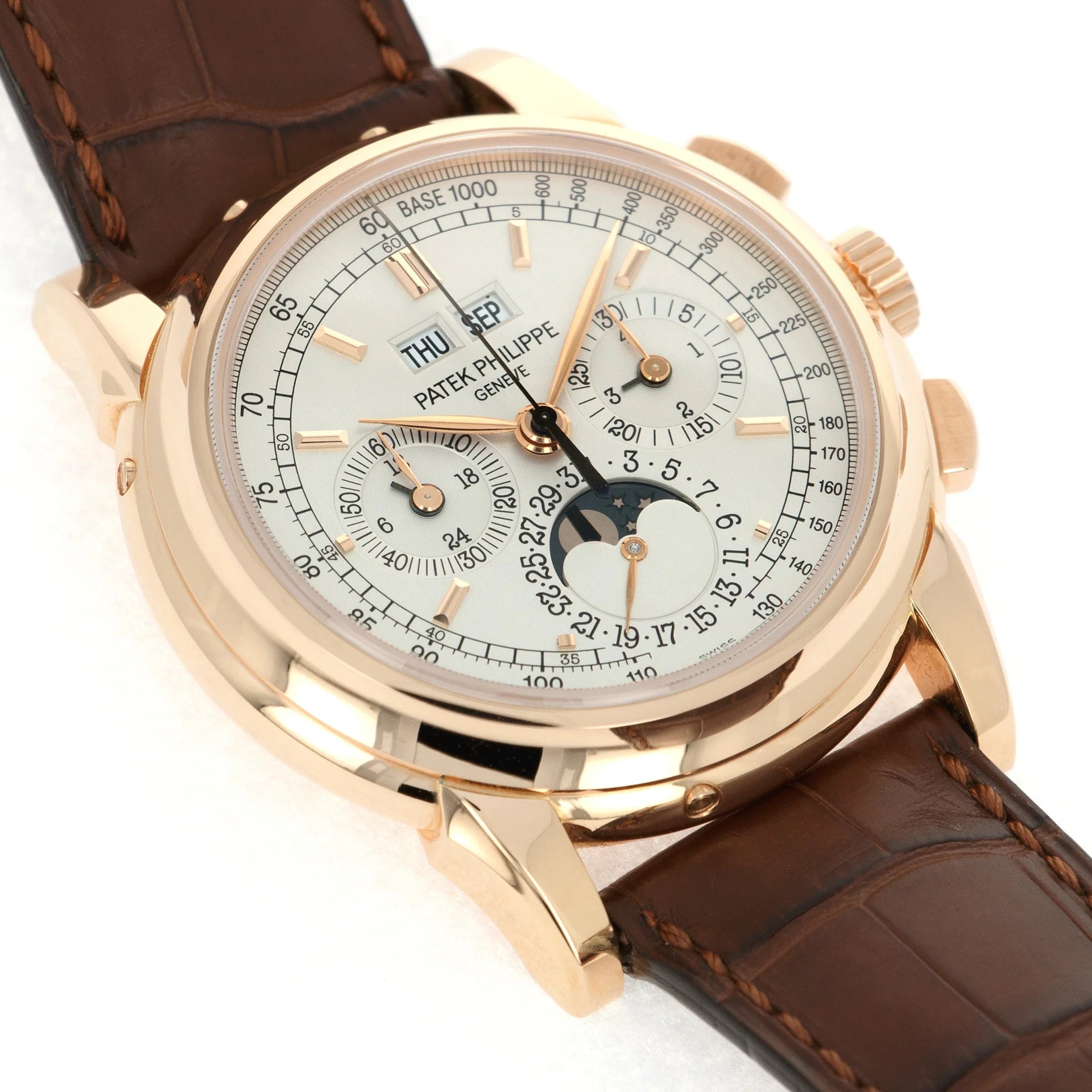 Patek Philippe Grand Complications 5270P-014 Perpetual Platinum White Dial