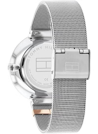 Tommy Hilfiger Lidia Women’s Watch 1782537 – Silver Dial, Silver Stainless Steel Strap, Multifunction Quartz, 40mm