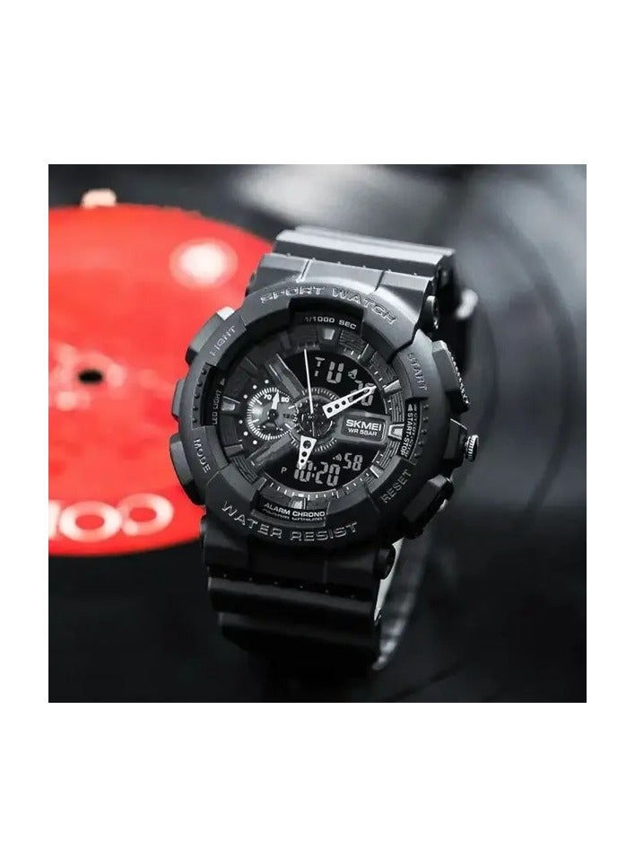SKMEI 1688 Multi-function Analog Digital sports watch alarm and stop watch full calendar