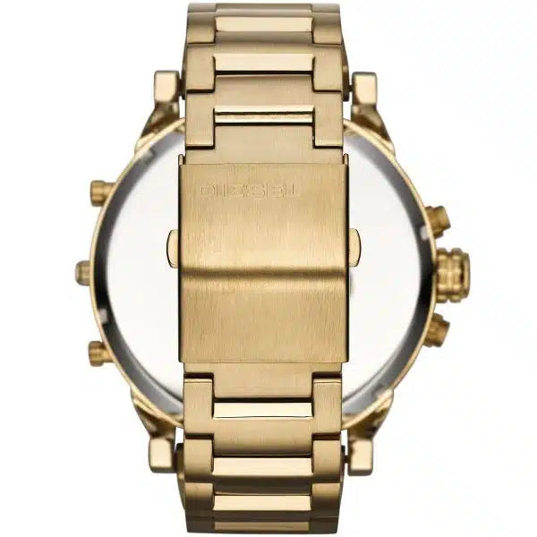 Diesel DZ7399 Mr. Daddy 2.0 Men’s Gold Stainless Steel Chronograph Quartz Watch – 57mm Bold Statement Piece