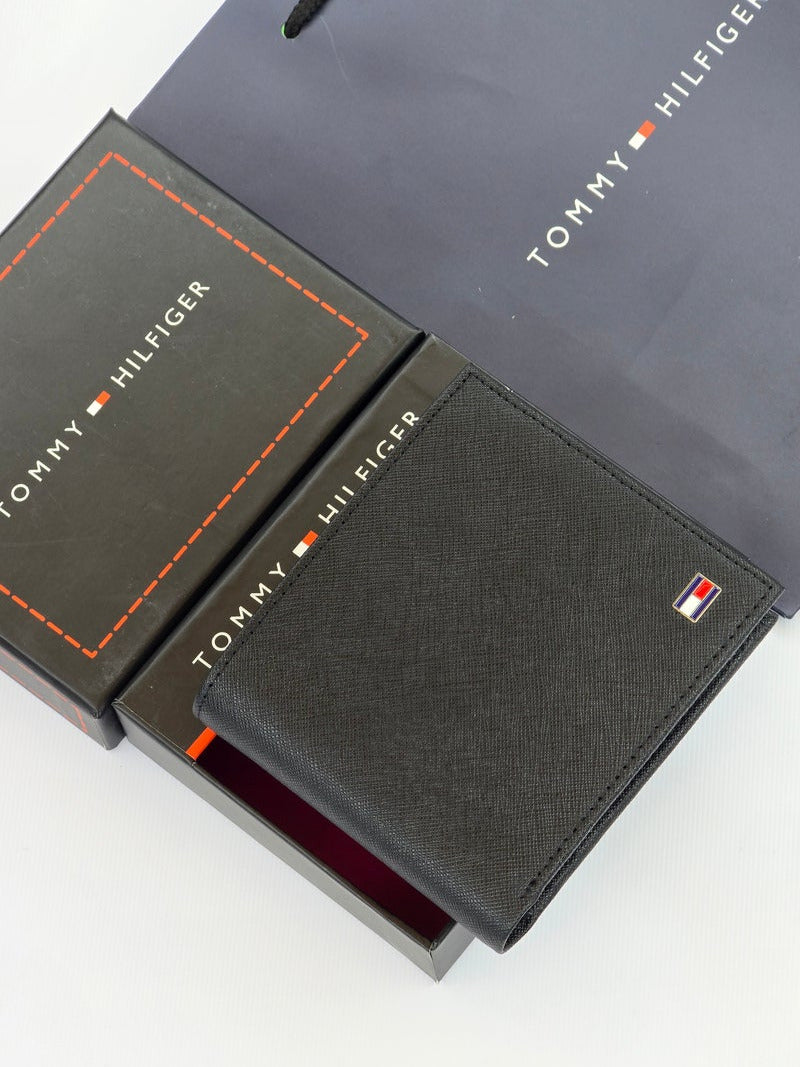TH Black Wallet For Men 22#