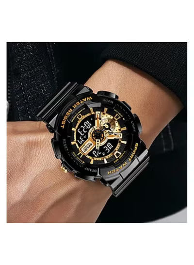 SKMEI 1688 Multi‑Function Analog Digital Sports Watch – Alarm, Stopwatch & Full Calendar