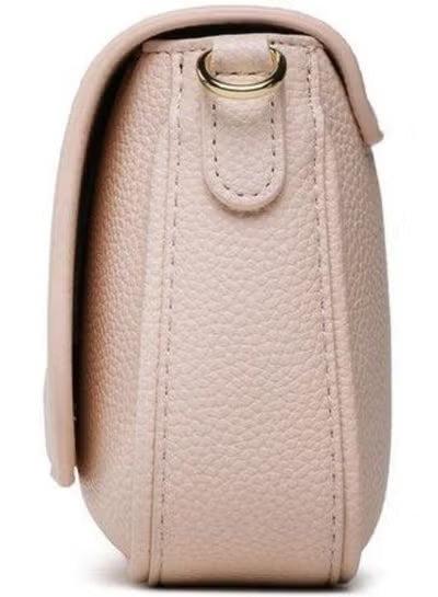 Emporio Armani Women’s Crossbody Flap Bag – Light Pink with Adjustable Strap#4