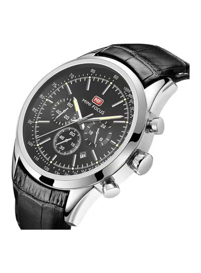 Mini Focus Casual Men's Analog Watch with Genuine Leather Strap – MF0116G.03