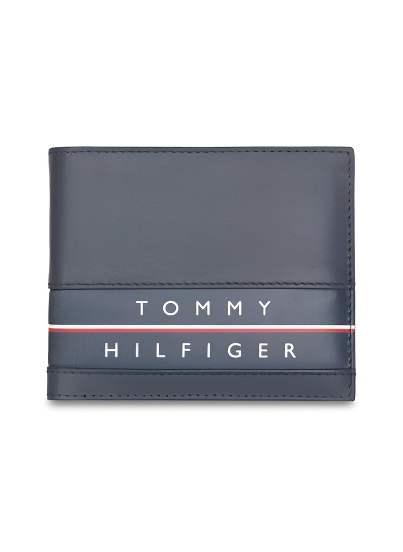 TH Navy Leather Wallet For Men #20