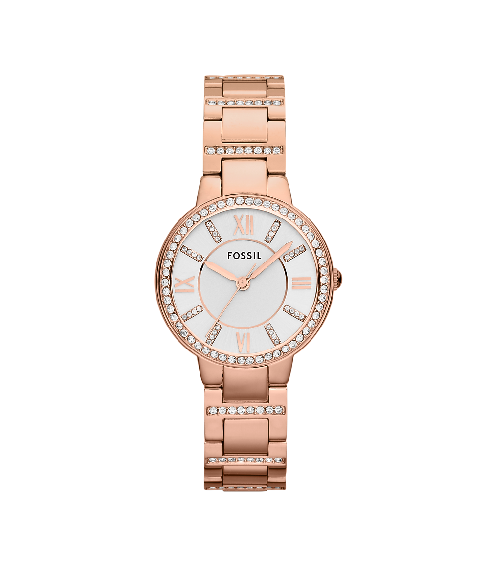 Virginia Rose-Tone Stainless Steel Watch ES3284