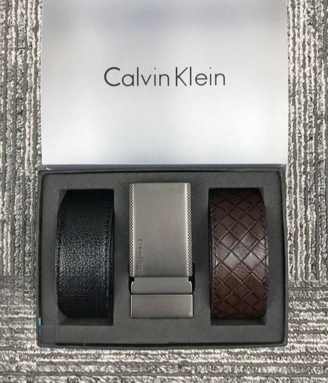 CK Leather Belt Set For Men #10
