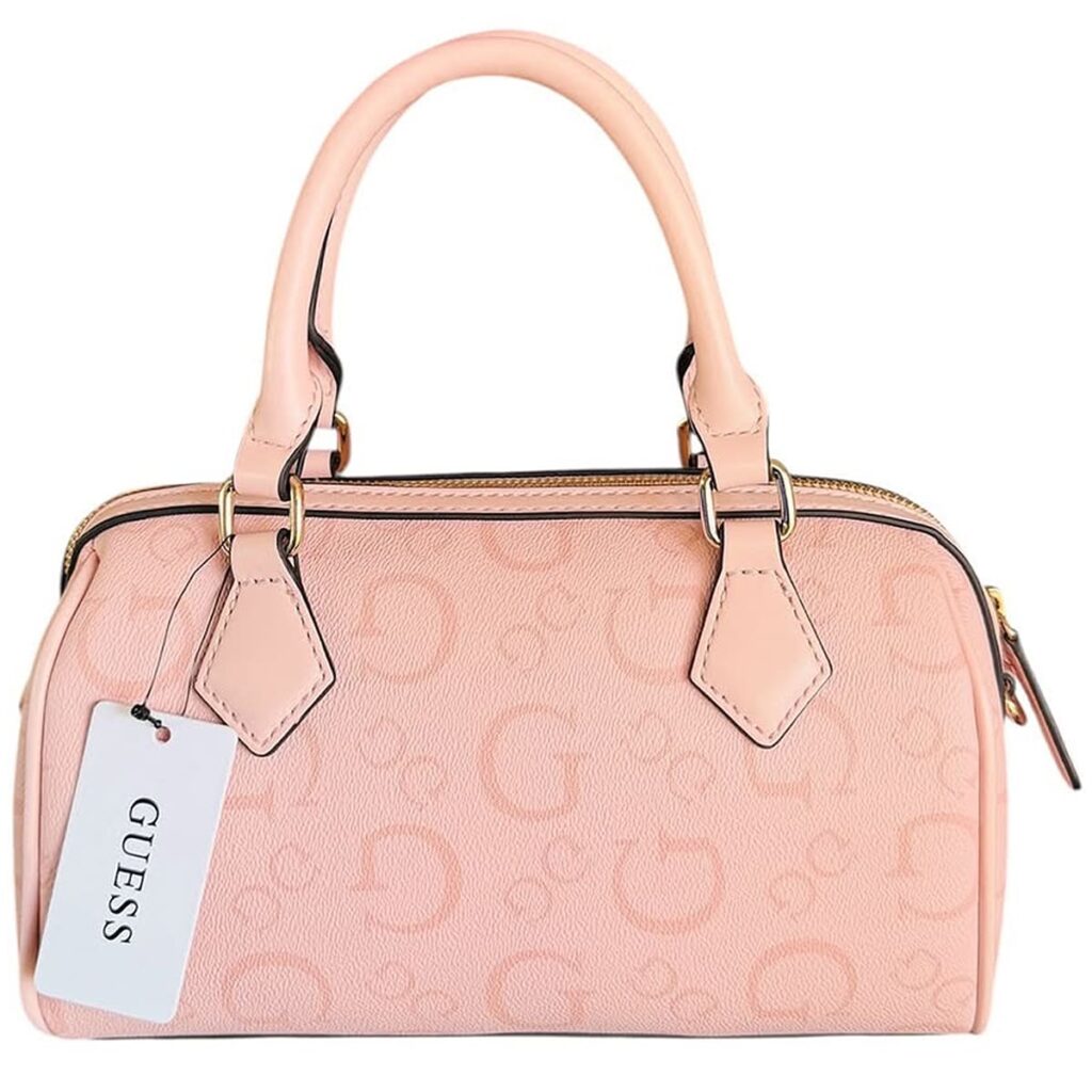 Guess Pink Women Handbag HG997808 – Elegant Leather Handbag for Everyday Use#190
