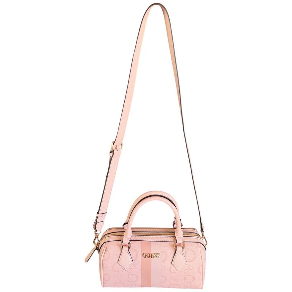 Guess Pink Women Handbag HG997808 – Elegant Leather Handbag for Everyday Use#190