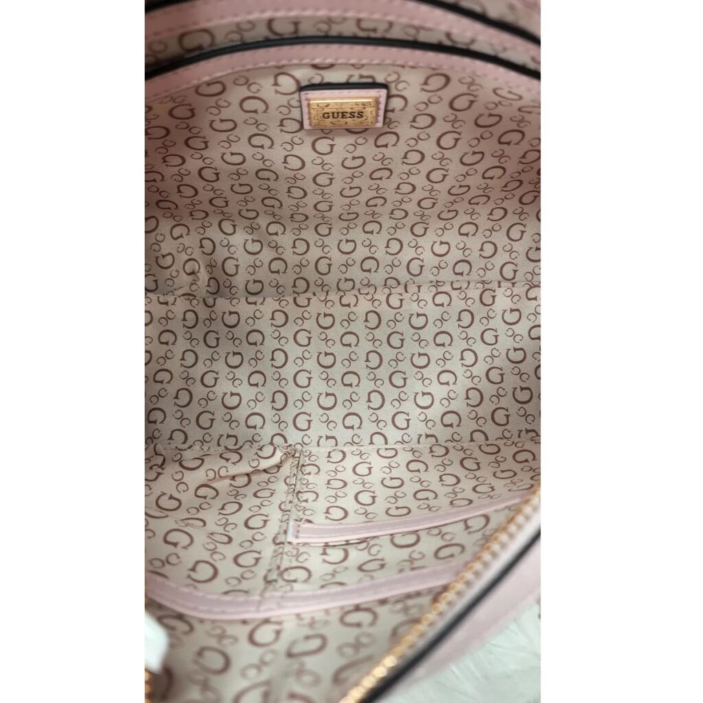 Guess Pink Women Handbag HG997808 – Elegant Leather Handbag for Everyday Use#190