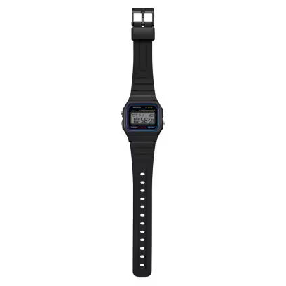 CASIO F-91W-1DG Unisex Digital Sports Watch – Resin Band, LED Light