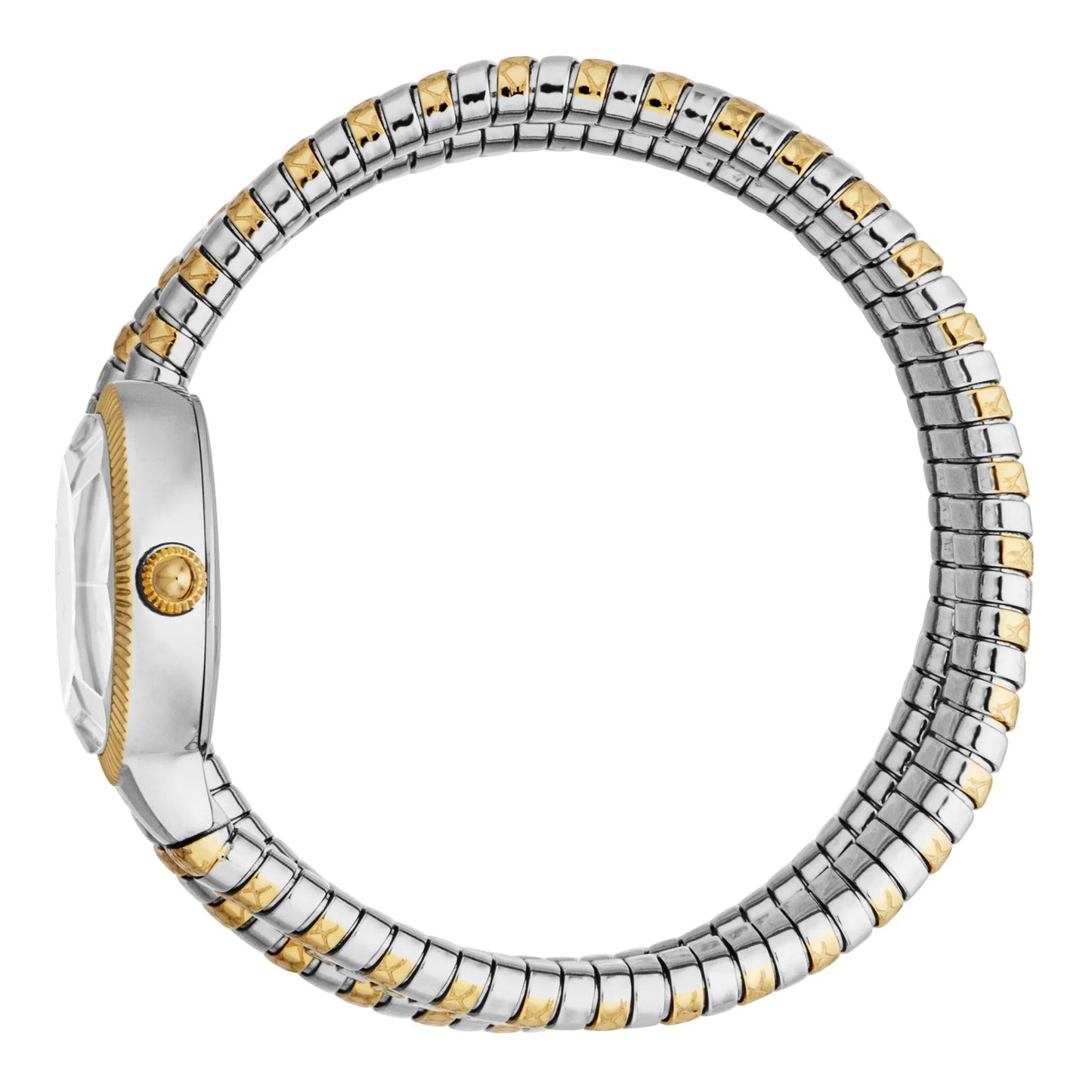 Just Cavalli Signature Snake After Party Two Tones YG Silver Women's Watch (Model JC1L269M0055)