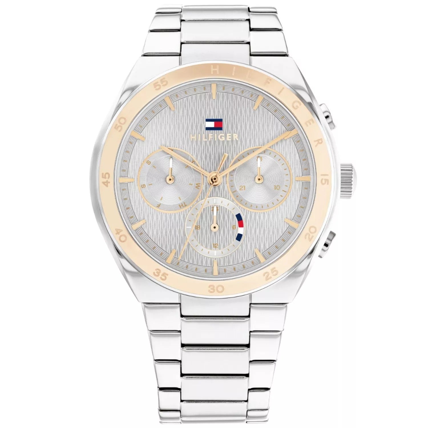 Tommy Hilfiger Women's Watch – White Dial with Silver Bracelet (Model 1782574)