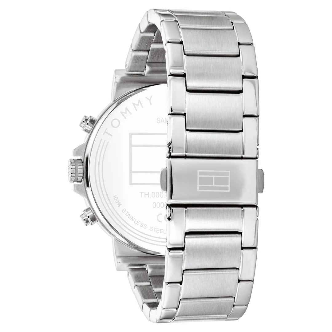 Tommy Hilfiger Tyson Men's Watch – Dark Grey Dial with Stainless Steel Bracelet (Model 1710604)