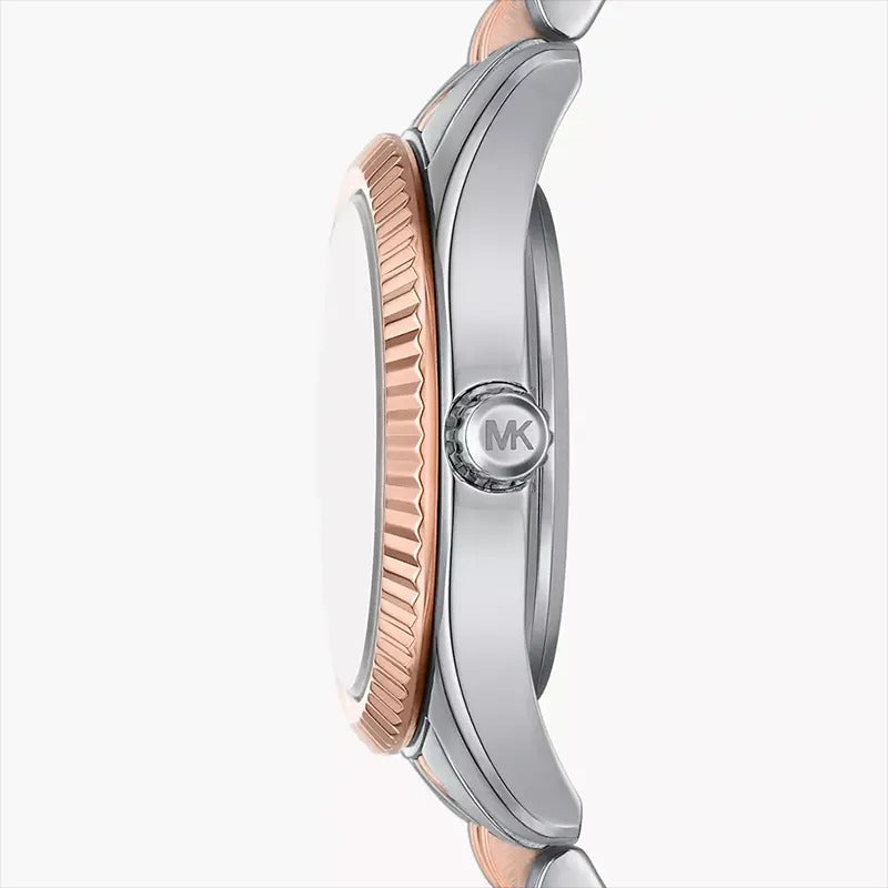 Michael Kors Lexington Women’s Watch – Two-Tone Silver & Rose Gold Stainless Steel MK4817