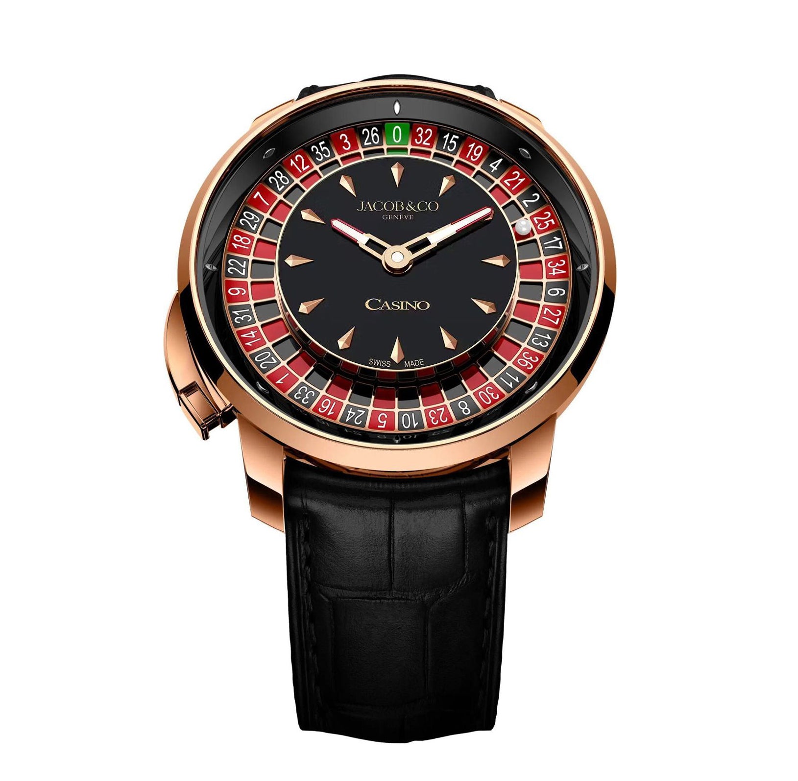 Jacob & Co. Casino Tourbillon Rose Gold