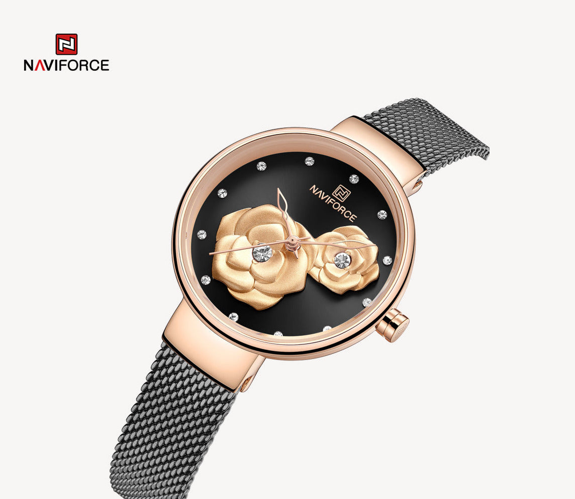 Naviforce Watch For Women NF5013 RGBB