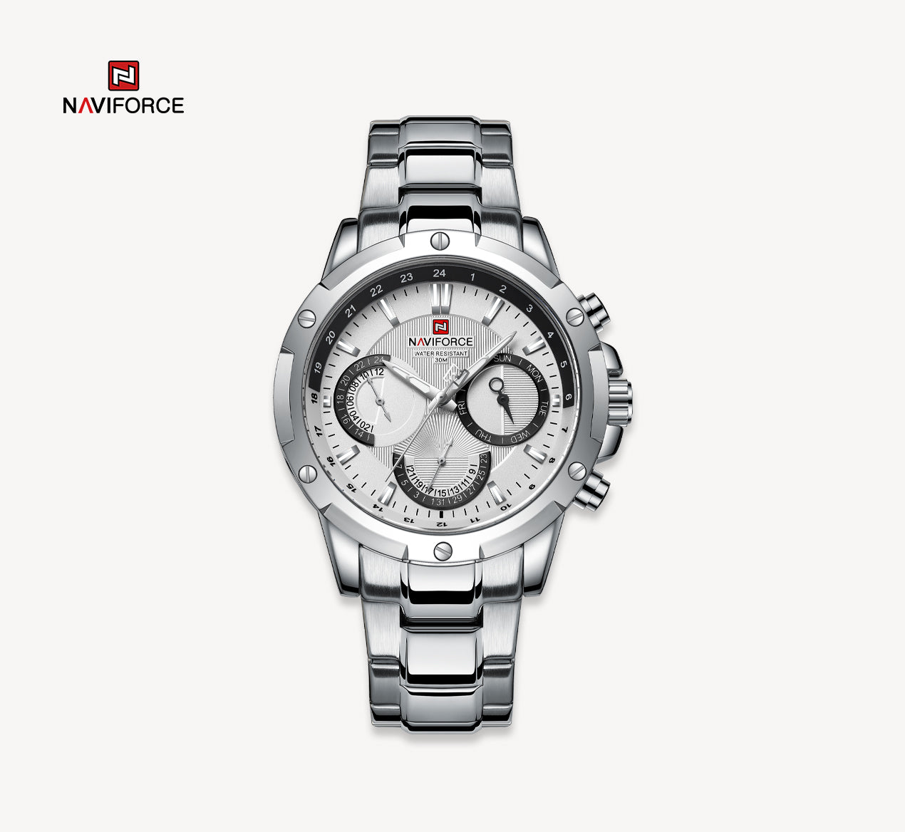 Naviforce Watch For Men NF9196 SW