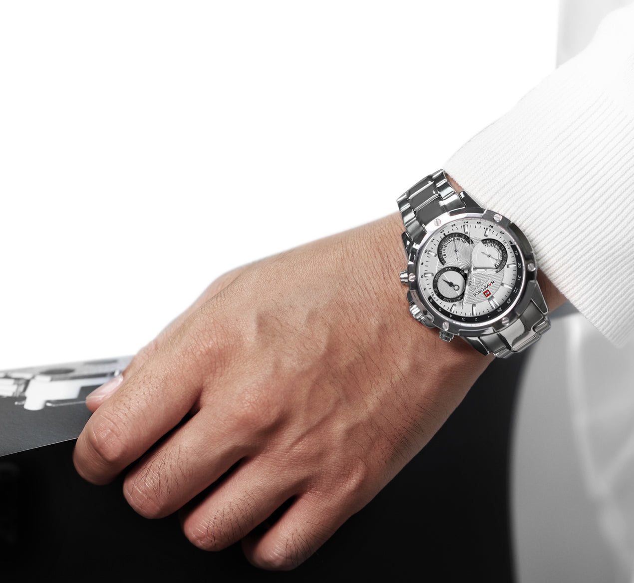 Naviforce Watch For Men NF9196 SW