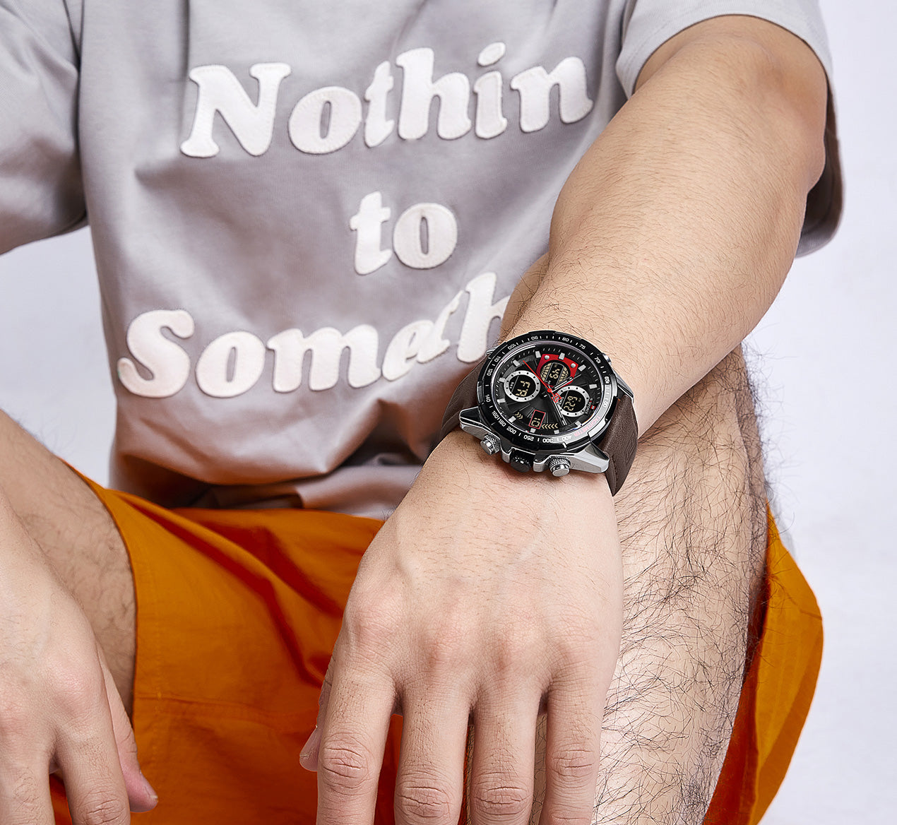 Naviforce Watch For Men NF9197 S/B/D.BN