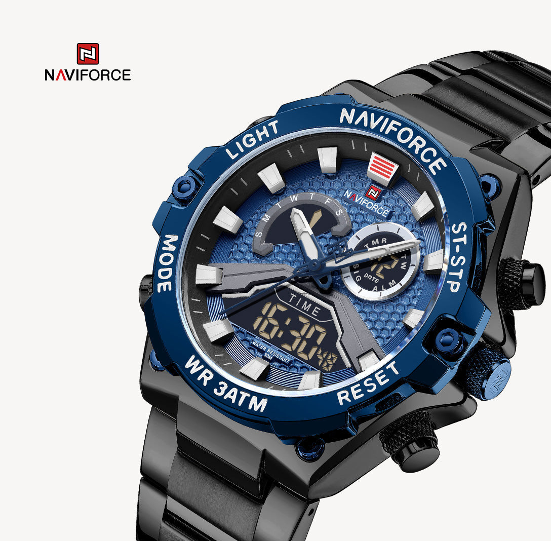 Naviforce Watch For Men NF9207B /BE/BE