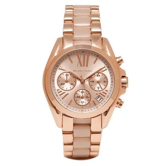 Michael Kors Women’s Watch MK6066 – Bradshaw Collection, Rose Gold Stainless Steel, Chronograph Design, Quartz Movement, 50M Water Resistant