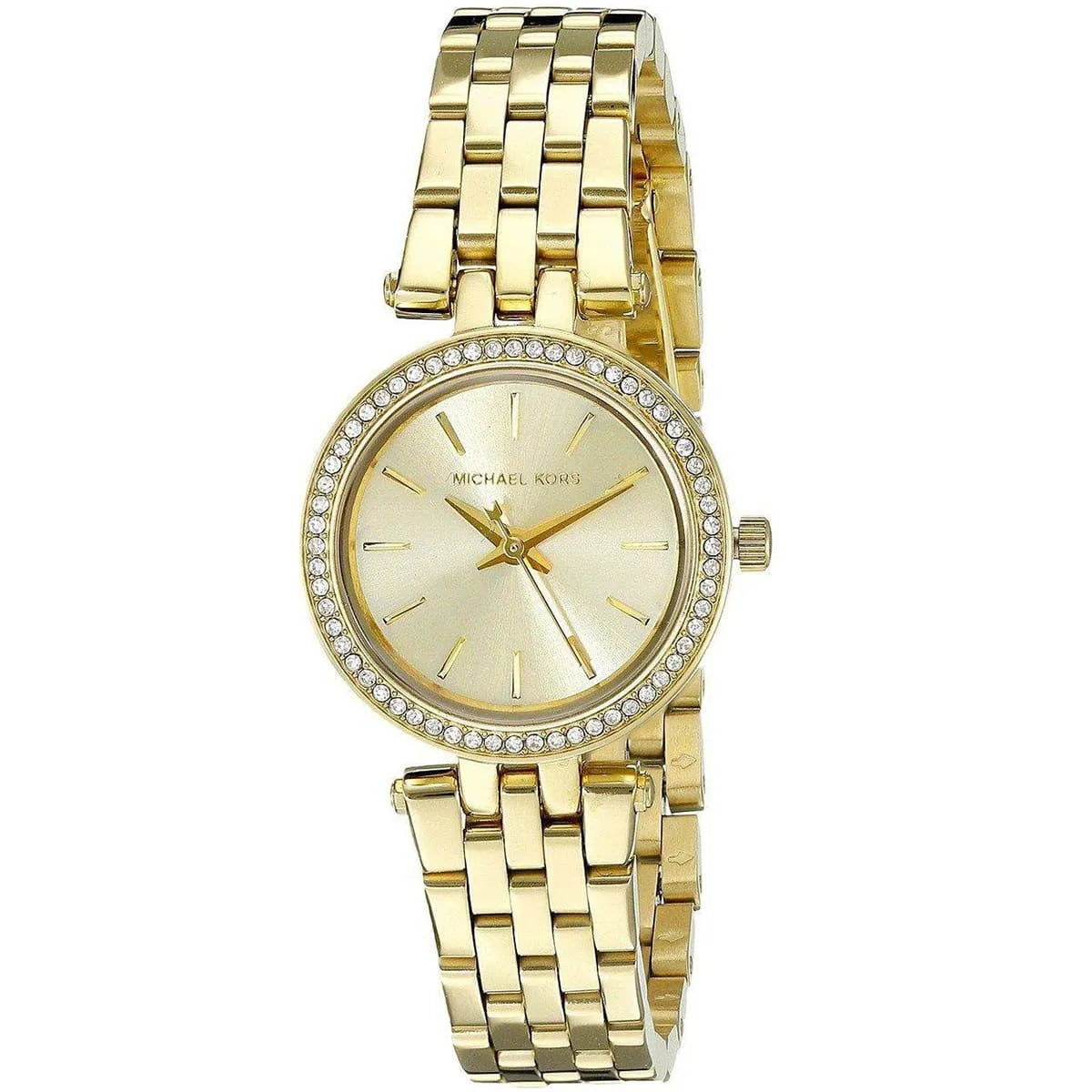 Michael Kors Darci Mini MK3430 Women’s Quartz Watch – Gold Dial Gold Stainless Steel Bracelet