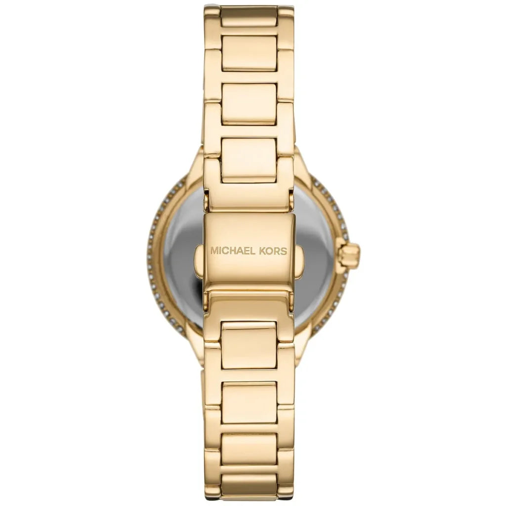 Michael Kors Taryn MK4459 Women’s Watch – Gold Dial, Gold Stainless Steel Bracelet, 33mm, Quartz Movement, 50M Water Resistant