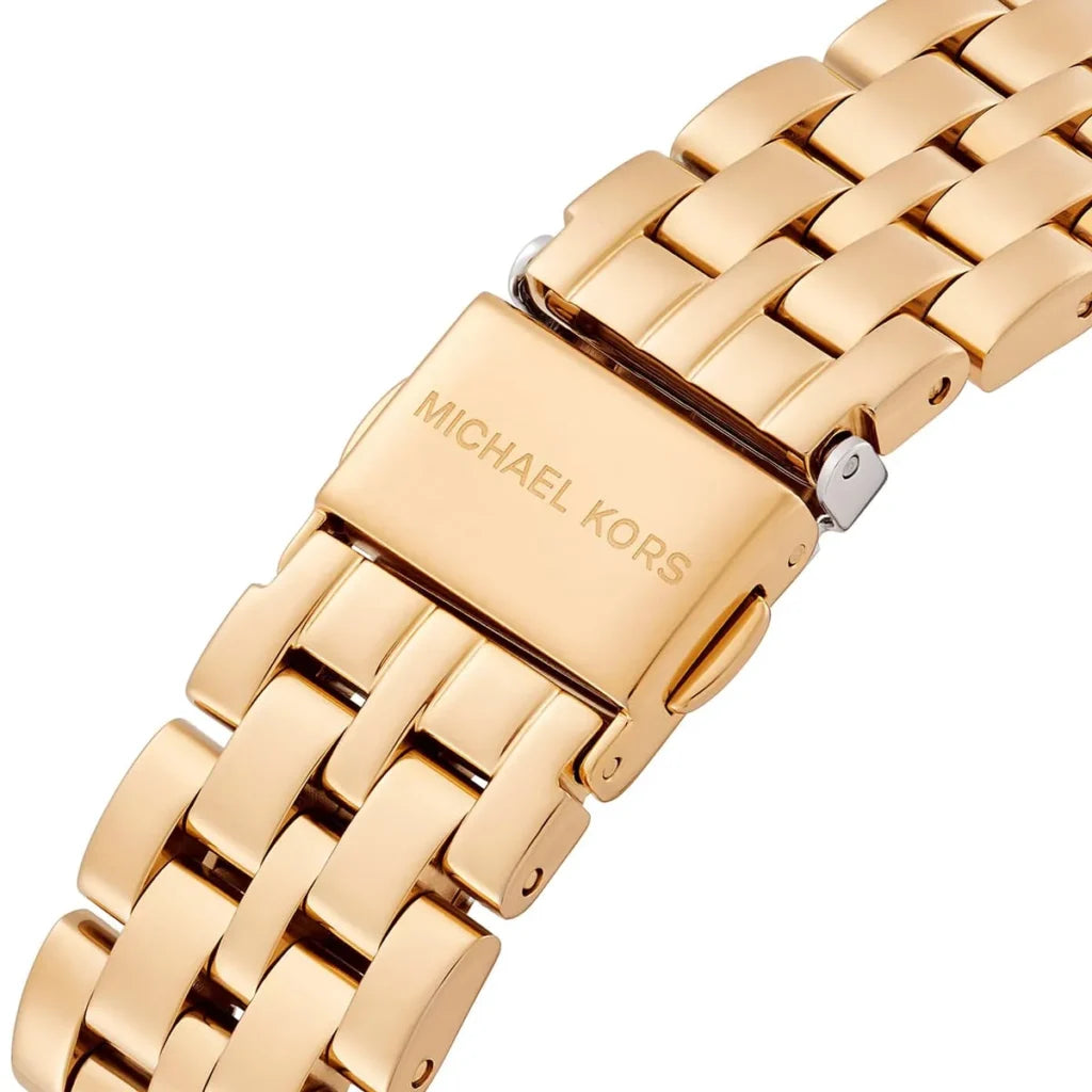 Michael Kors Women's Harlowe Gold-Tone Stainless Steel Watch MK4709