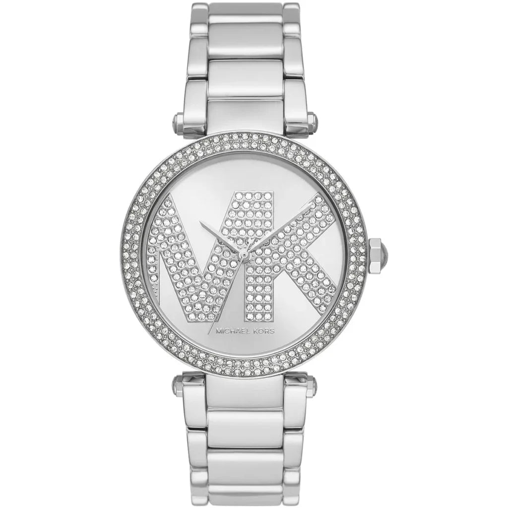 Michael Kors Parker MK6658 Women’s Watch – Silver Stainless Steel Bracelet & Dial | 39mm Quartz Elegant Luxury Timepiece
