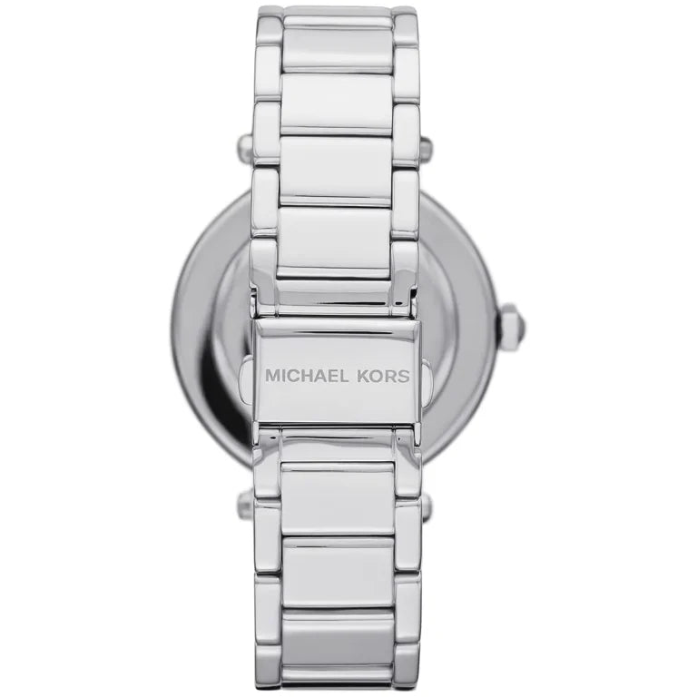Michael Kors Parker MK6658 Women’s Watch – Silver Stainless Steel Bracelet & Dial | 39mm Quartz Elegant Luxury Timepiece