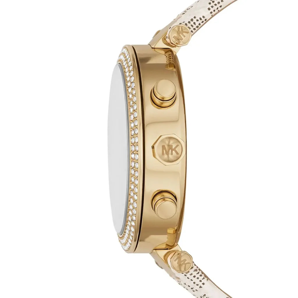 Michael Kors Michael Kors Parker Women’s Watch MK6916 – White Dial & Beige Strap