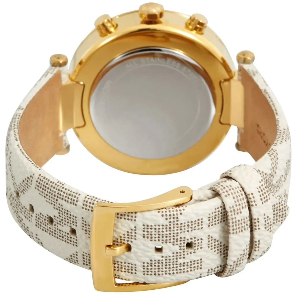 Michael Kors Michael Kors Parker Women’s Watch MK6916 – White Dial & Beige Strap