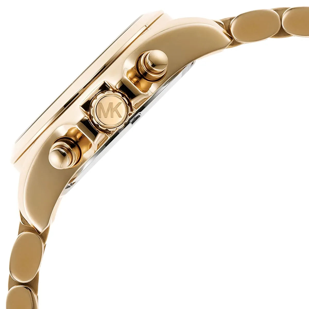 Michael Kors Bradshaw Women's Watch – Model MK7257 | Green Dial with Gold Stainless Steel Bracelet
