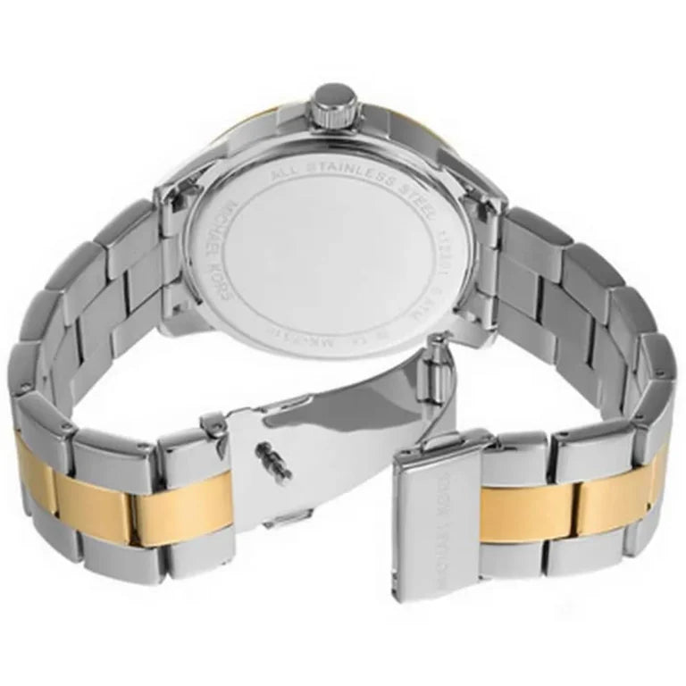 Michael Kors Women’s Brynn MK7319 Two-Tone Stainless Steel Watch – Silver Dial, 40mm