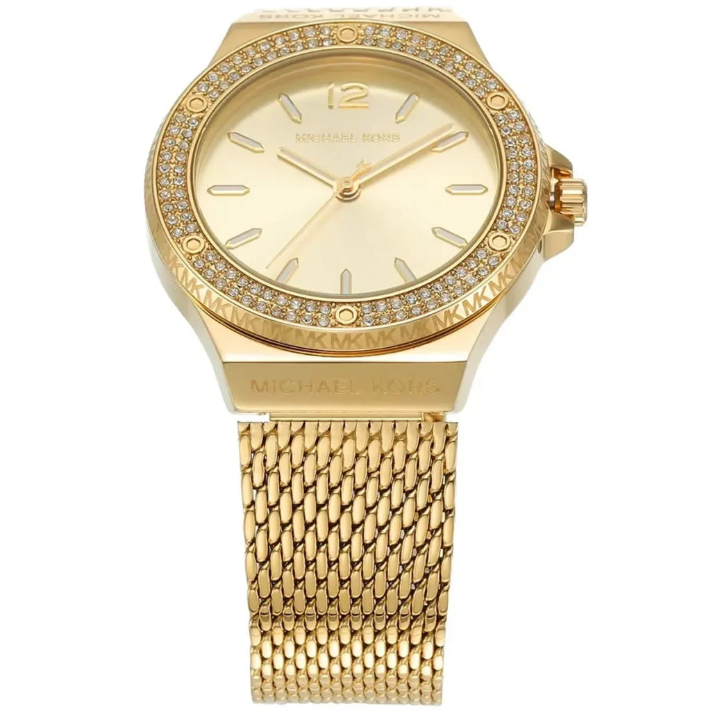Michael Kors Women's Lennox Gold-Tone Stainless Steel Watch MK7335
