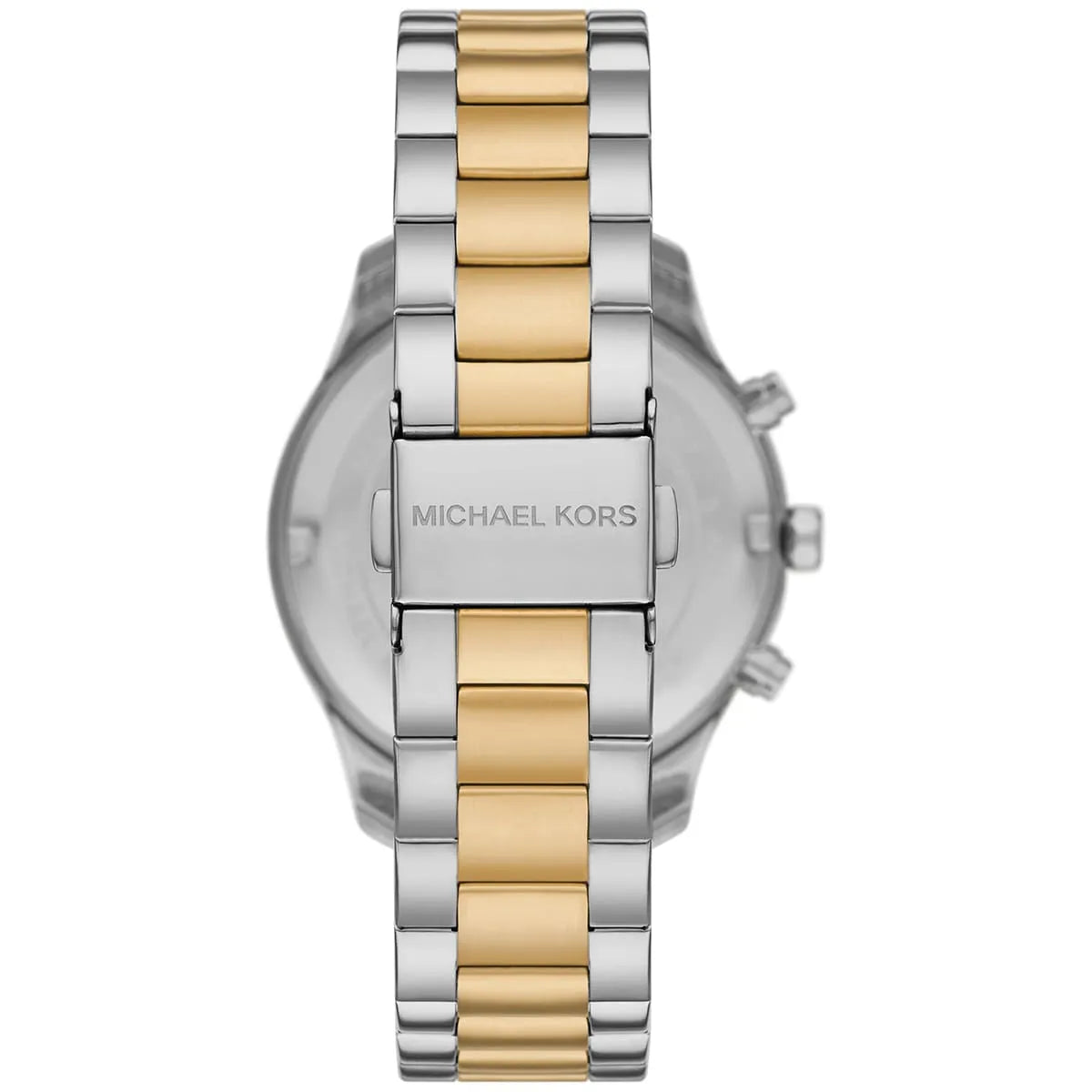 Michael Kors Everest Women’s Watch MK7415 – Two-Tone Silver & Gold with White Dial and Stopwatch