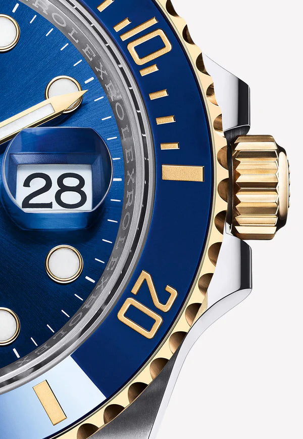 Rolex Submariner Watch For Men - Silver & Blue