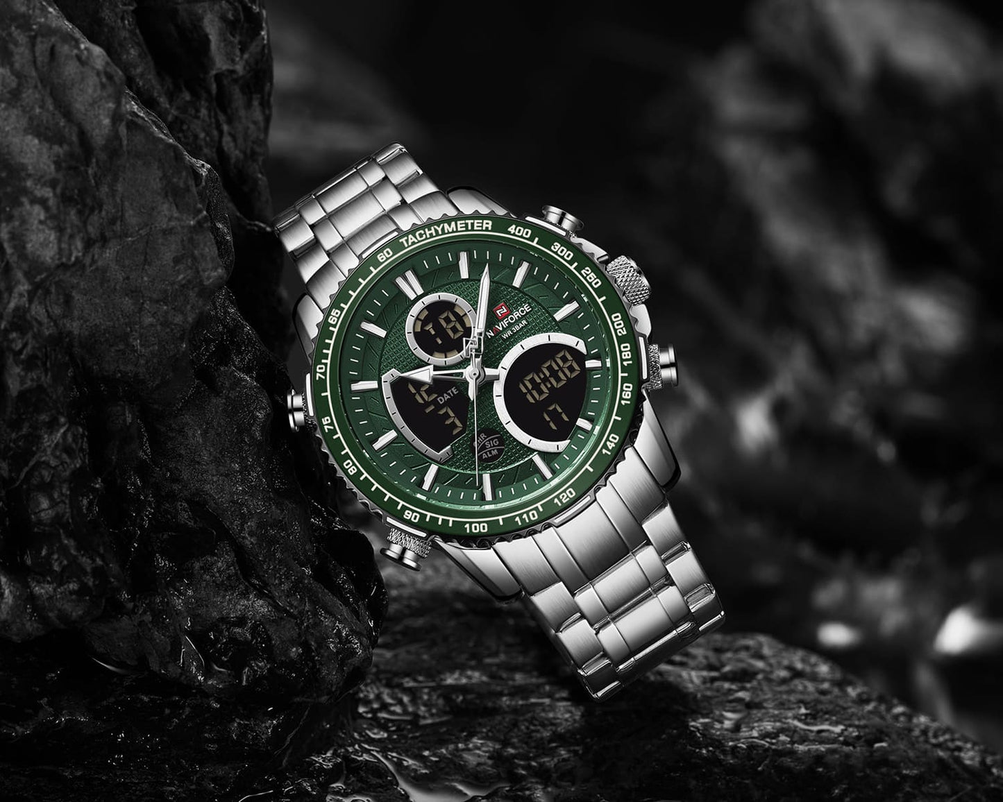 Naviforce Watch For Men NF9182-S-GN