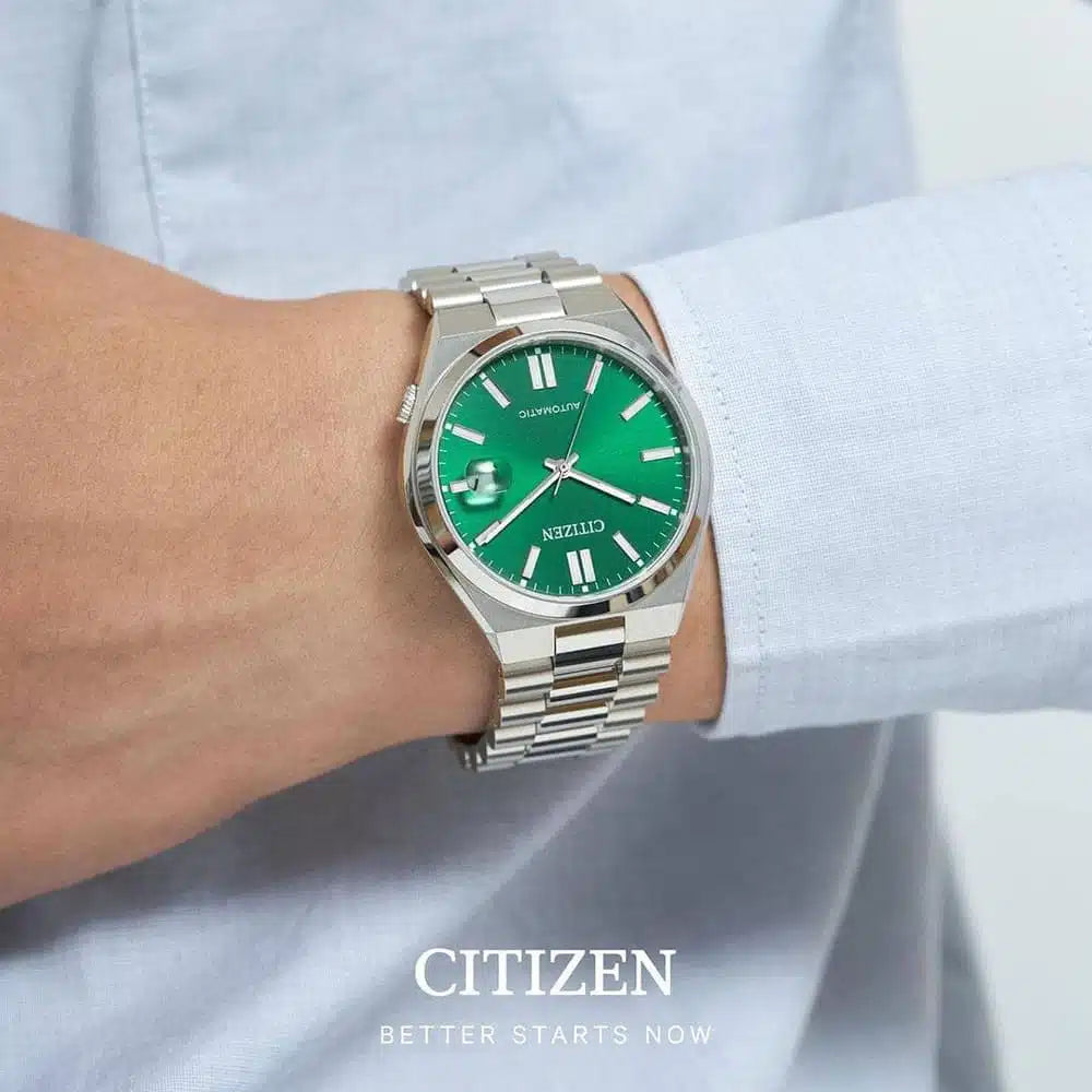 Citizen unisex Automatic Green Watch NJ0150-81X