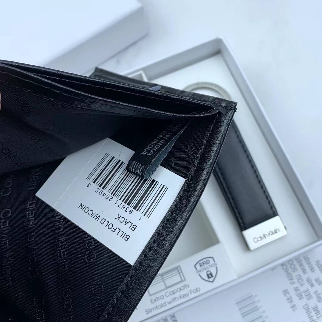 Calvin Klein Wallet & Keychain Set For Men #6