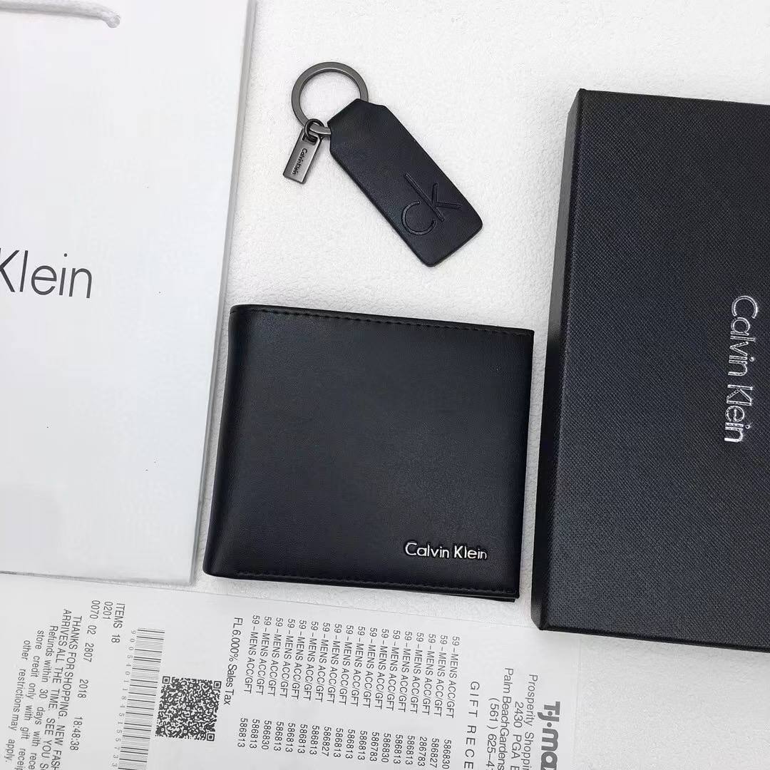 CK Wallet & Keychain Set For Men #16